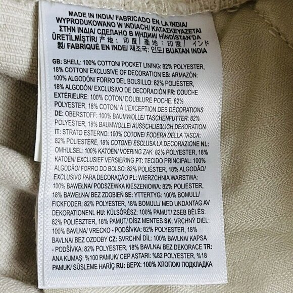 Vans Overalls Womens Medium Corduroy Floral Emroidered Ground Work Skate Party - Picture 9 of 12